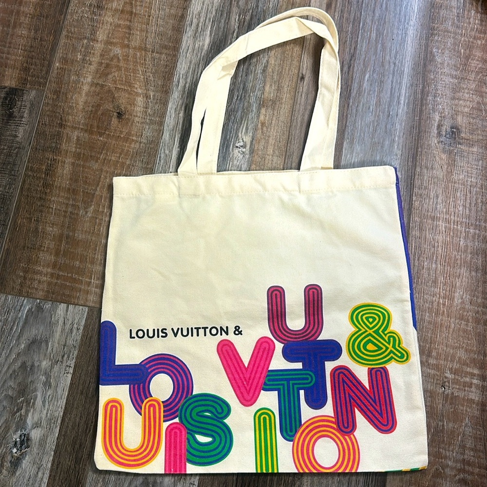 RARE and NEW Louis Vuitton Canvas Eco Tote Bag Shenzhen Exhibition